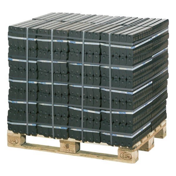 REKORD Braunkohlebriketts (40 x 25 kg) – 1000 kg