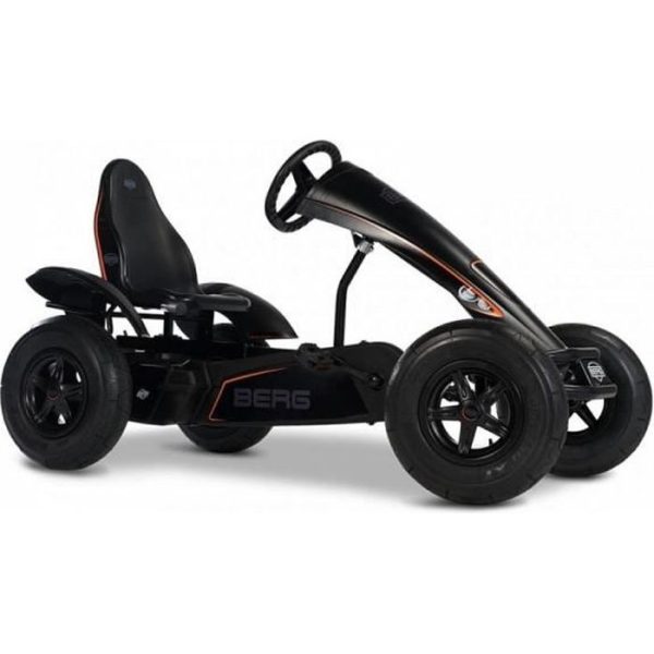 Go-kart with adjustable XXL seat, Black Edition, BFR BERG