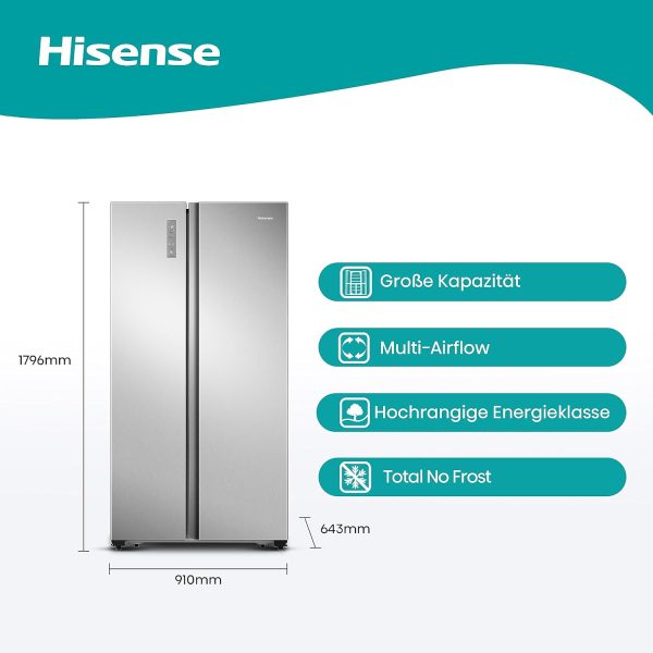 Hisense RS677N4ACC, side-by-side – Image 2