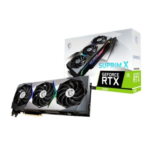 Graphics card – MSI – GeForce RTX 3080 SUPRIM
