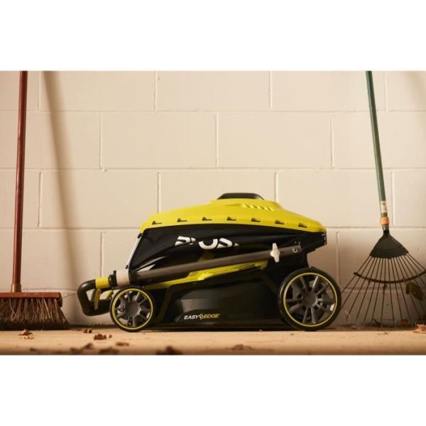 RYOBI – 18V ONE+ Hand Lawn Mower – Brushless – 37 cm Cutting Diameter – Collection and Mulching Function + 5.0 Ah Battery & Charger – Image 3
