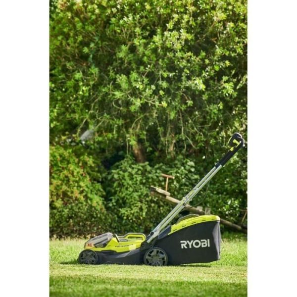 RYOBI – 36V Hybrid Lawn Mower (powered by 2 ONE+™ batteries) – 37 cm cutting width + 2 x 5 Ah batteries & charger – RY18LMH37A-250 – Image 6