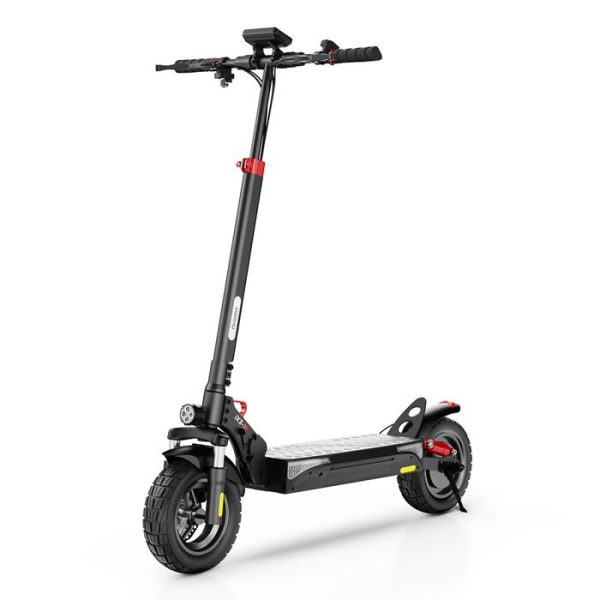 iScooter iX3 electric scooter, 800 W, 40 km range, 10-inch wheels, 48 V 10 Ah battery, app control, dual shock absorbers - Imagen 2