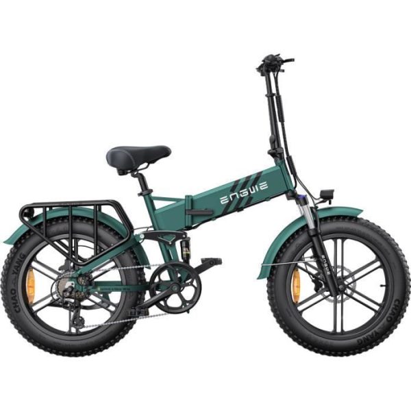 Faltbares Elektrofahrrad – ENGWE – ENGINE Pro 2.0 – 110 km Reichweite – 52V 16Ah Akku – Vollfederung – Image 4